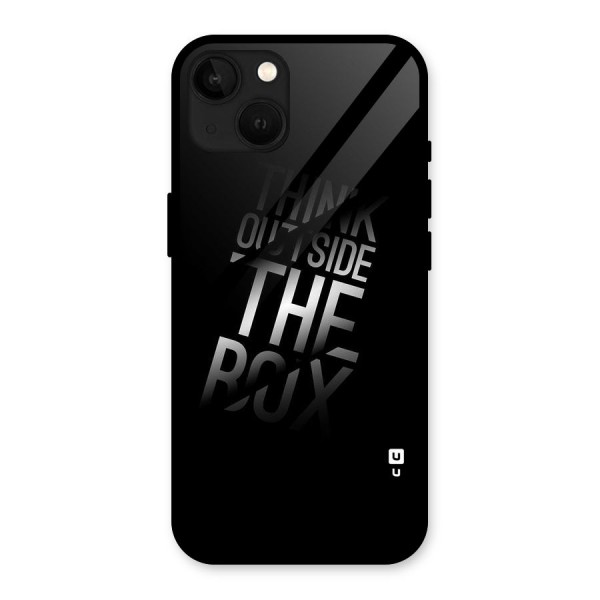 Think Outside the Box Glass Back Case for iPhone 13