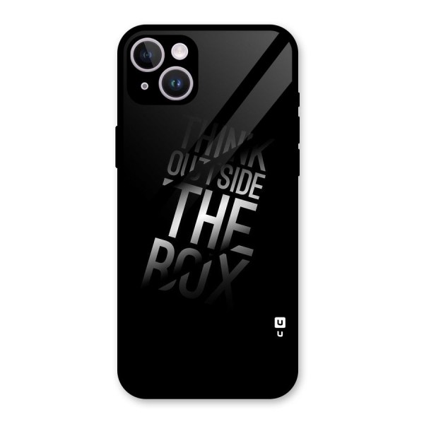 Think Outside the Box Glass Back Case for iPhone 14 Plus