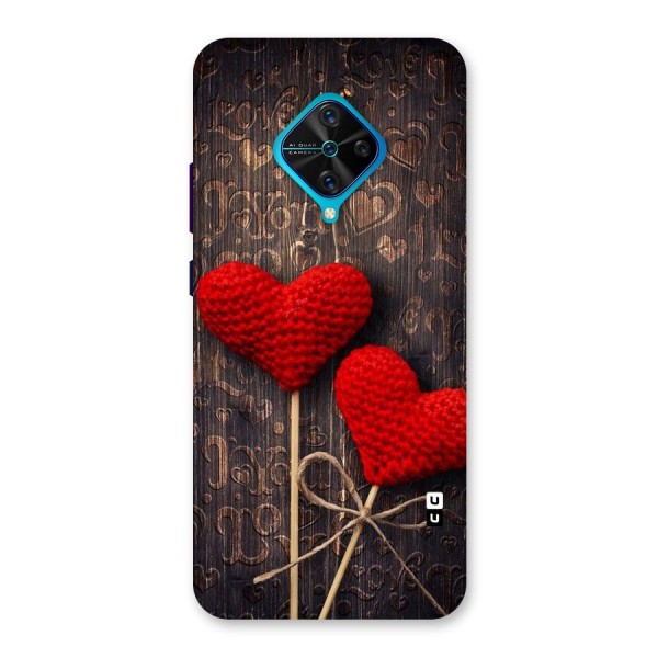 Thread Art Wooden Print Back Case for Vivo S1 Pro