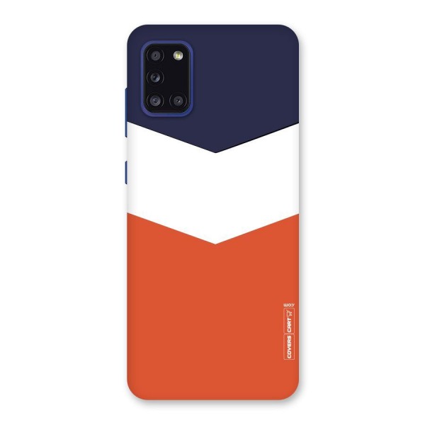 Three Colour Pattern Back Case for Galaxy A31