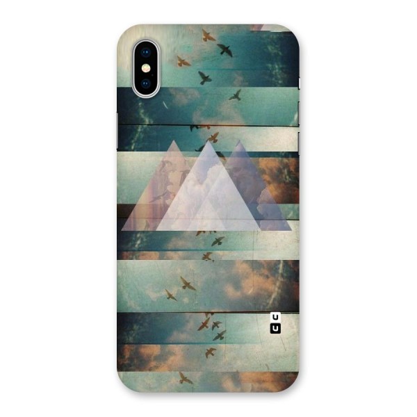 Three Triangles Back Case for iPhone X