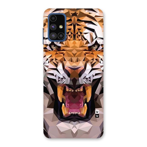 Tiger Abstract Art Back Case for Galaxy M51