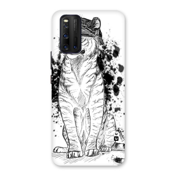 Tiger Wink Back Case for Vivo iQOO 3