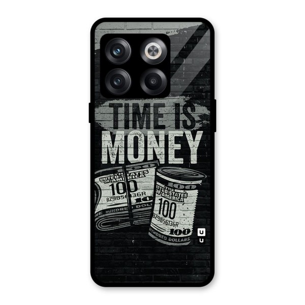 Time Is Money Glass Back Case for OnePlus 10T