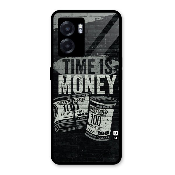 Time Is Money Glass Back Case for Oppo K10 (5G)