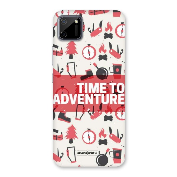 Time To Adventure Radiant Red Back Case for Realme C11
