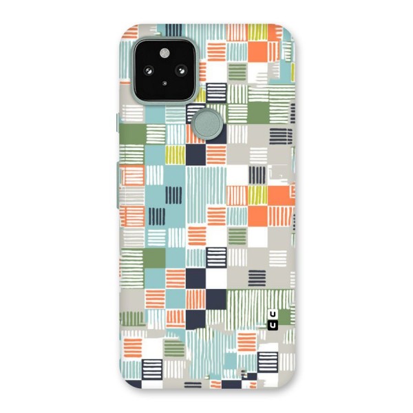 Tiny Boxes Stripes Back Case for Google Pixel 5