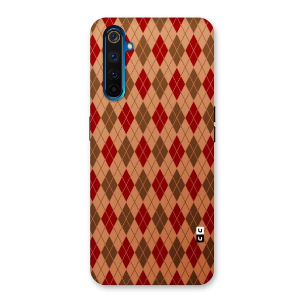 Tiny Checks Diamond Back Case for Realme 6 Pro