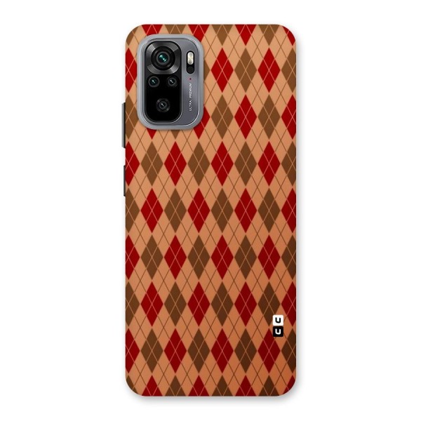 Tiny Checks Diamond Back Case for Redmi Note 10