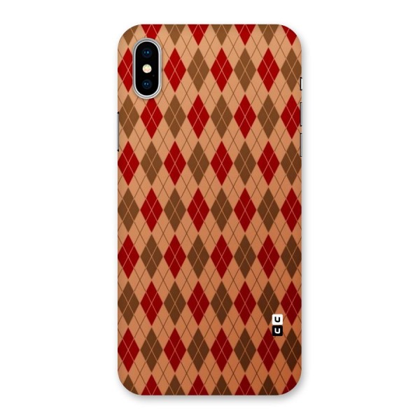 Tiny Checks Diamond Back Case for iPhone X