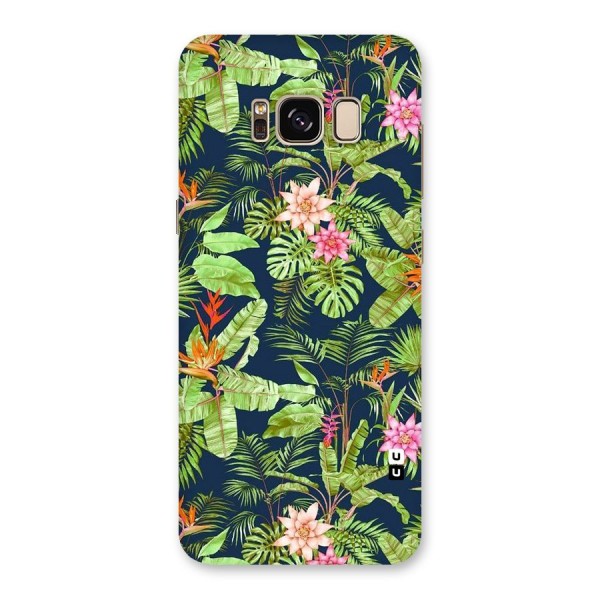 Tiny Flower Leaves Back Case for Galaxy S8