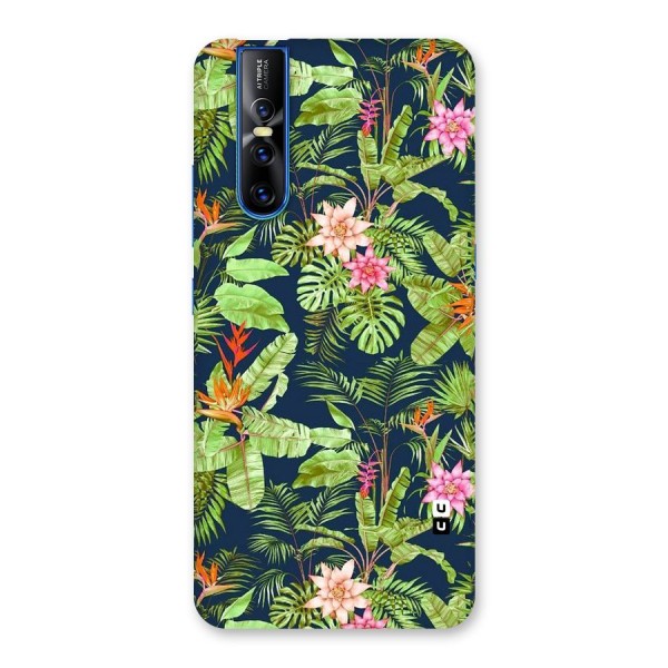 Tiny Flower Leaves Back Case for Vivo V15 Pro