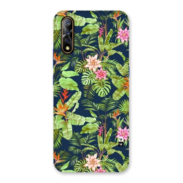 Tiny Flower Leaves Back Case for Vivo Z1x