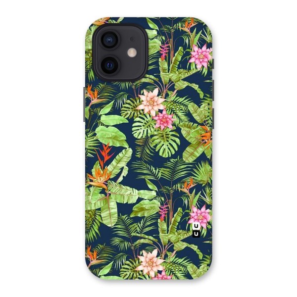 Tiny Flower Leaves Back Case for iPhone 12