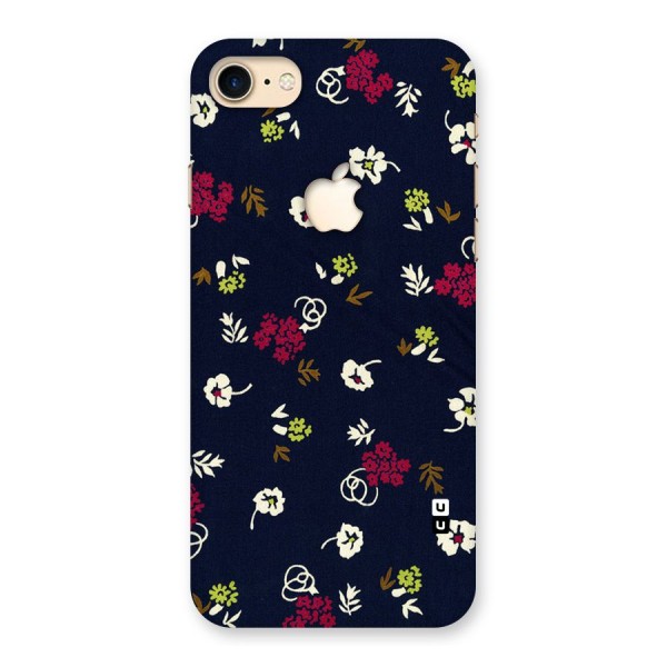 Tiny Flowers Back Case for iPhone 7 Apple Cut