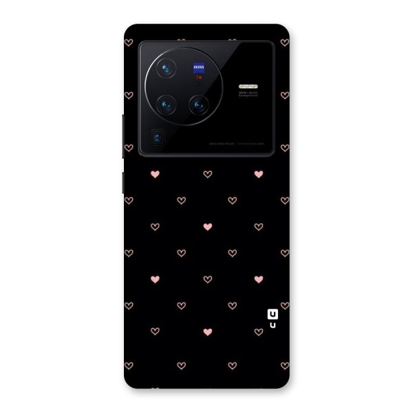 Tiny Little Pink Pattern Back Case for Vivo X80 Pro