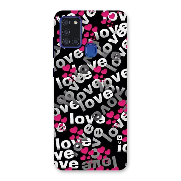 Too Much Love Back Case for Galaxy A21s