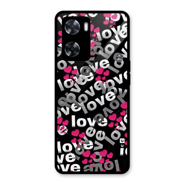 Too Much Love Glass Back Case for Oppo A57 2022