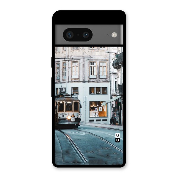 Tramp Train Glass Back Case for Google Pixel 7