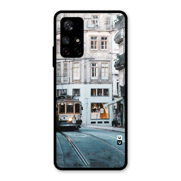 Tramp Train Glass Back Case for Redmi Note 11T 5G