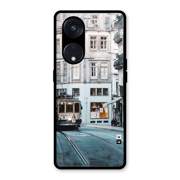 Tramp Train Glass Back Case for Reno8 T 5G