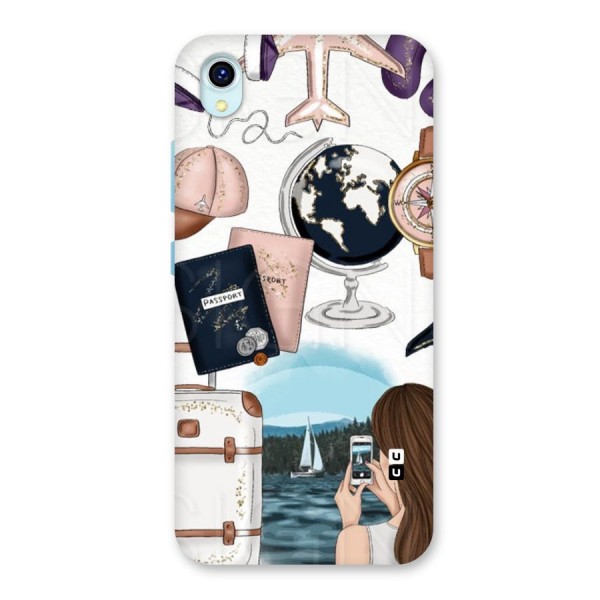 Travel Diaries Back Case for Vivo Y1s