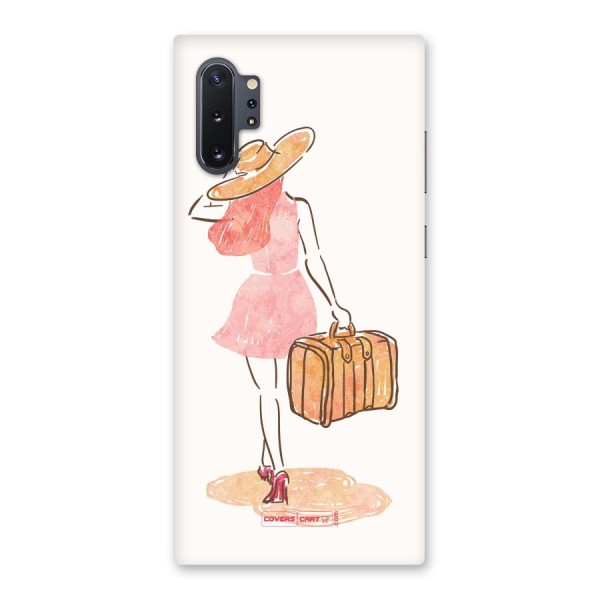 Travel Girl Back Case for Galaxy Note 10 Plus