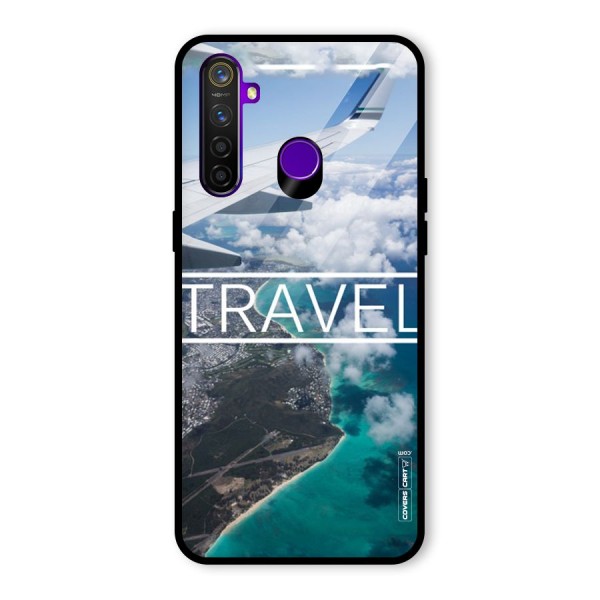 Travel Glass Back Case for Realme 5 Pro