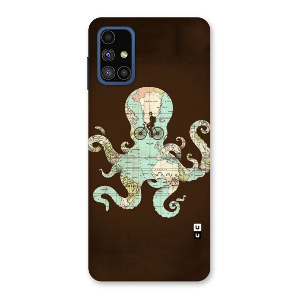 Travel Octopus Back Case for Galaxy M51