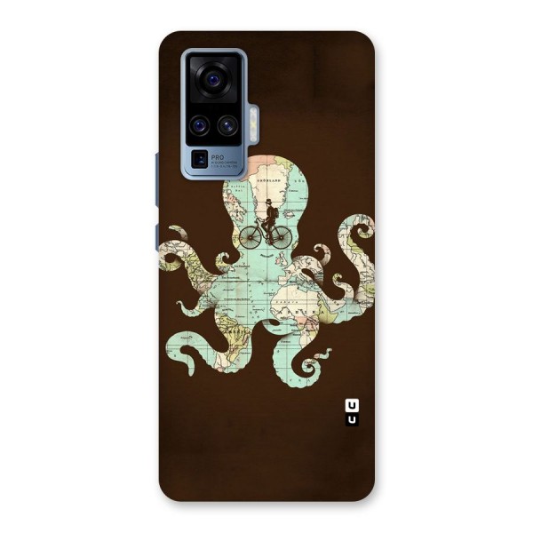 Travel Octopus Back Case for Vivo X50 Pro