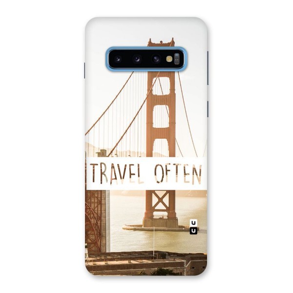 Travel Often Back Case for Galaxy S10