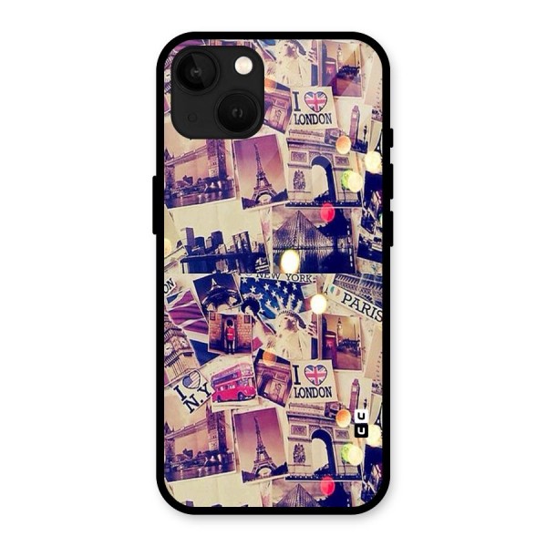 Travel Pictures Glass Back Case for iPhone 13