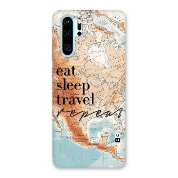 Travel Repeat Back Case for Huawei P30 Pro