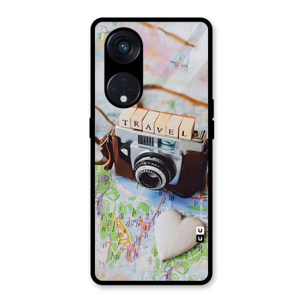 Travel Snapshot Glass Back Case for Reno8 T 5G