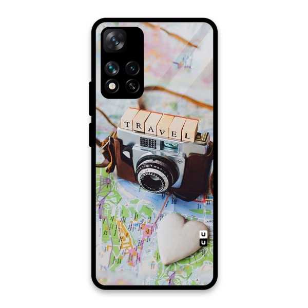 Travel Snapshot Glass Back Case for Xiaomi 11i HyperCharge 5G