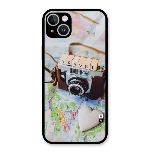 Travel Snapshot Glass Back Case for iPhone 14 Plus