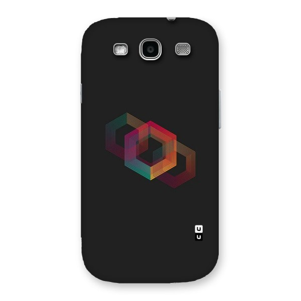 Tri-hexa Colours Back Case for Galaxy S3 Neo