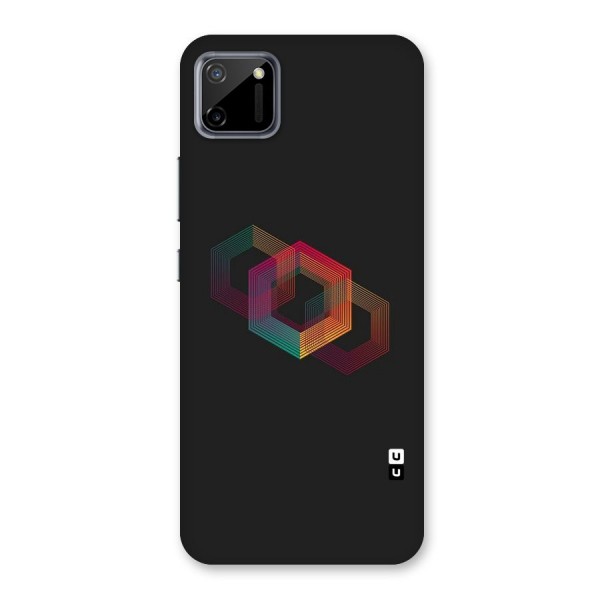 Tri-hexa Colours Back Case for Realme C11