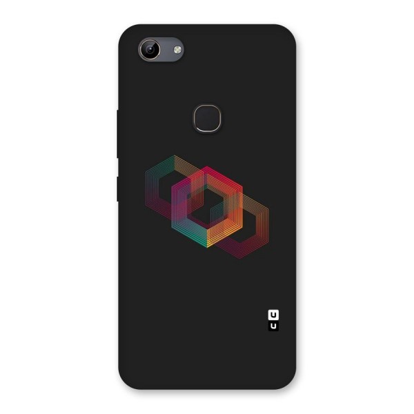 Tri-hexa Colours Back Case for Vivo Y81