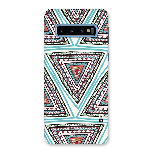 Triangle Abstract Mode Back Case for Galaxy S10