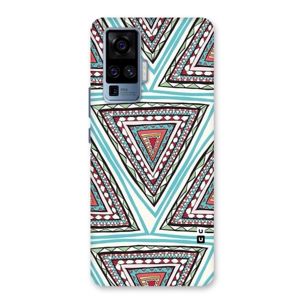 Triangle Abstract Mode Back Case for Vivo X50 Pro