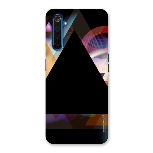 Triangle Black Abstract Back Case for Realme 6 Pro