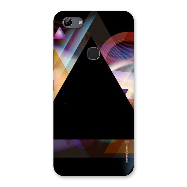 Triangle Black Abstract Back Case for Vivo Y81