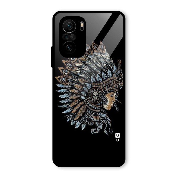 Tribal Design Glass Back Case for Mi 11X Pro