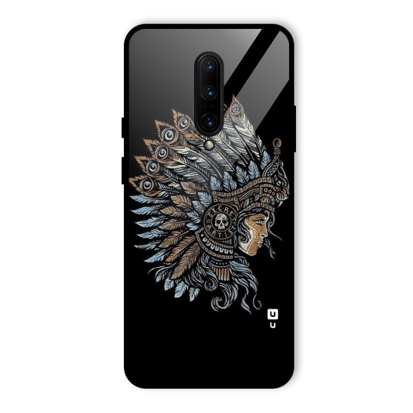 Tribal Design Glass Back Case for OnePlus 7 Pro