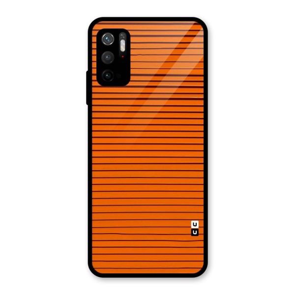 Trippy Stripes Glass Back Case for Poco M3 Pro 5G