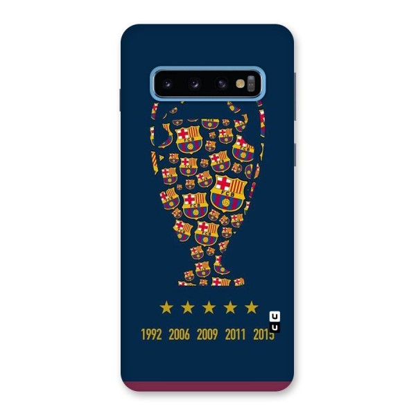 Trophy Team Back Case for Galaxy S10