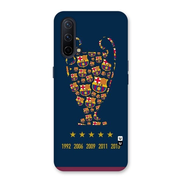 Trophy Team Back Case for OnePlus Nord CE 5G