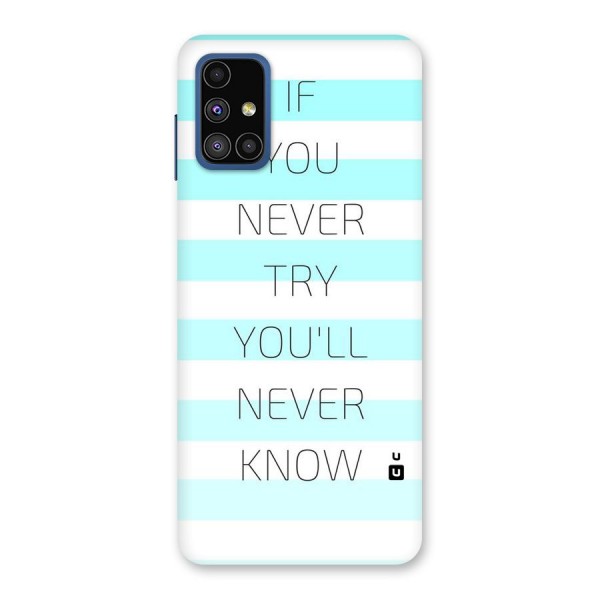 Try Know Back Case for Galaxy M51