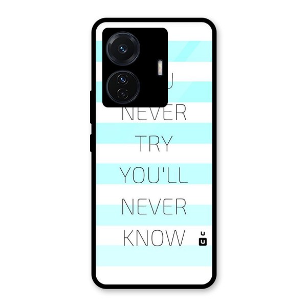 Try Know Glass Back Case for Vivo iQOO Z6 Pro